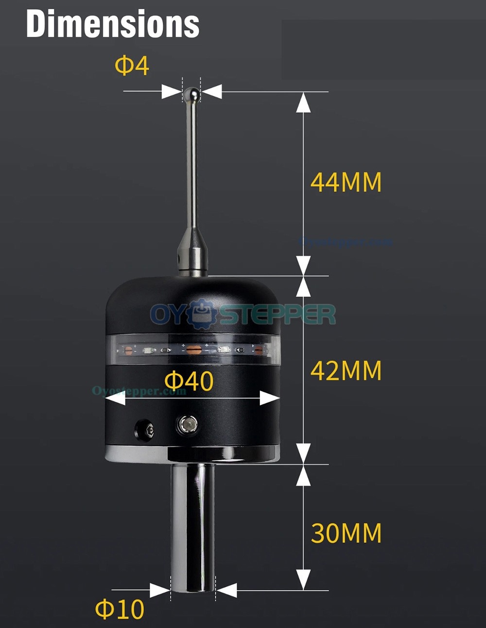3D Light Edge Finder Photoelectric Edge Finder Milling Machine Touch Probe 0.01mm
